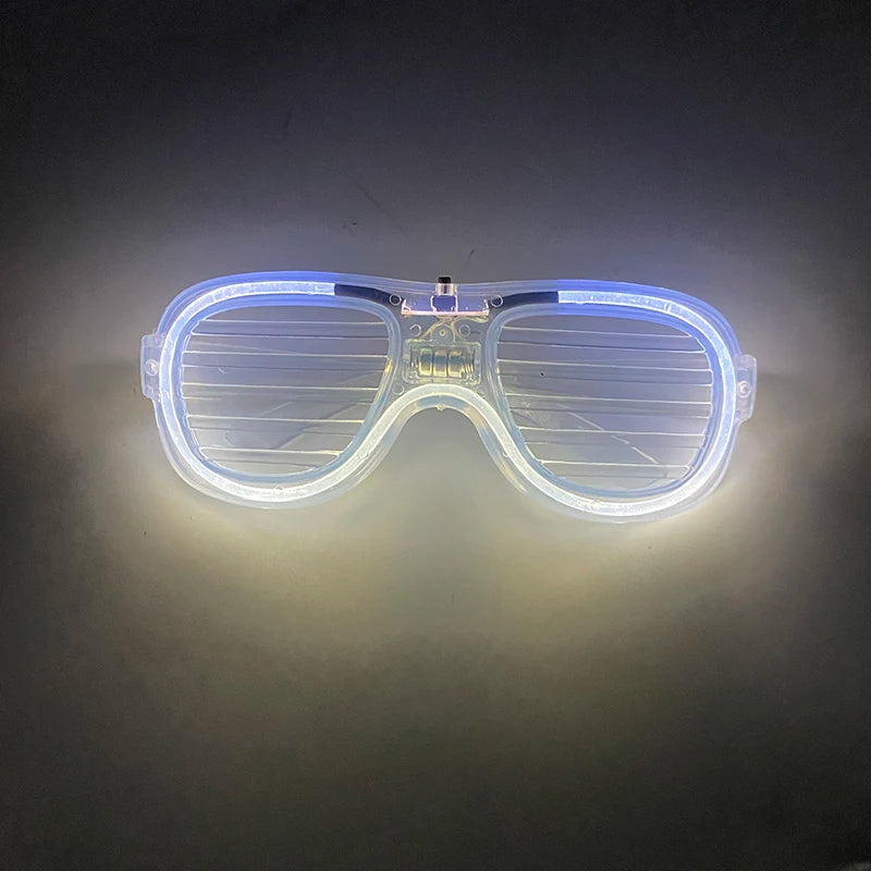 LED Light Up Flash Braid Noodles Headband Party Gift Led Glasses Neon Rave Party Hair Band Cosplay Birthday Glow Party Supplies