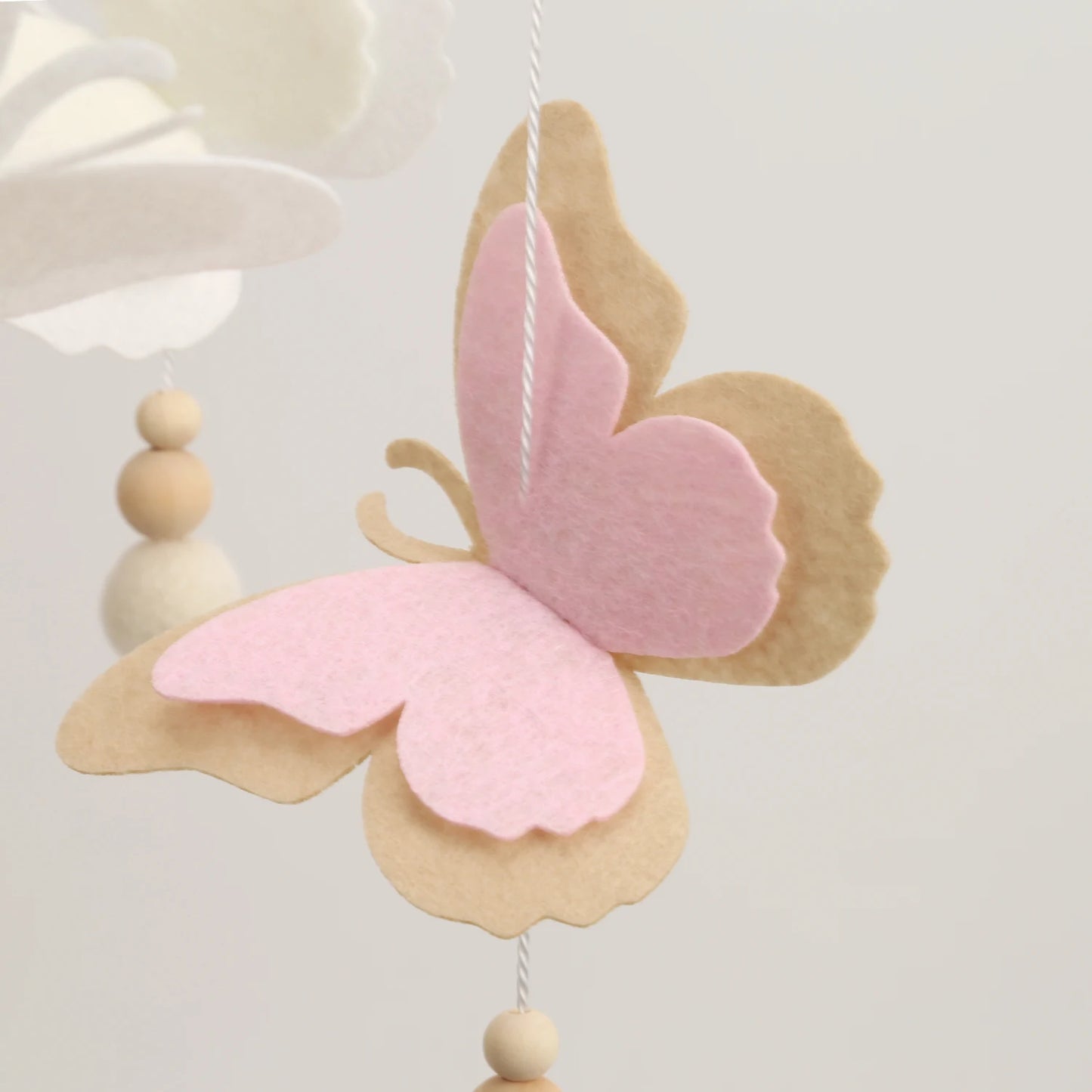 Baby Girl Mobile Daisy Nursery Decor Flower Baby Crib Mobile