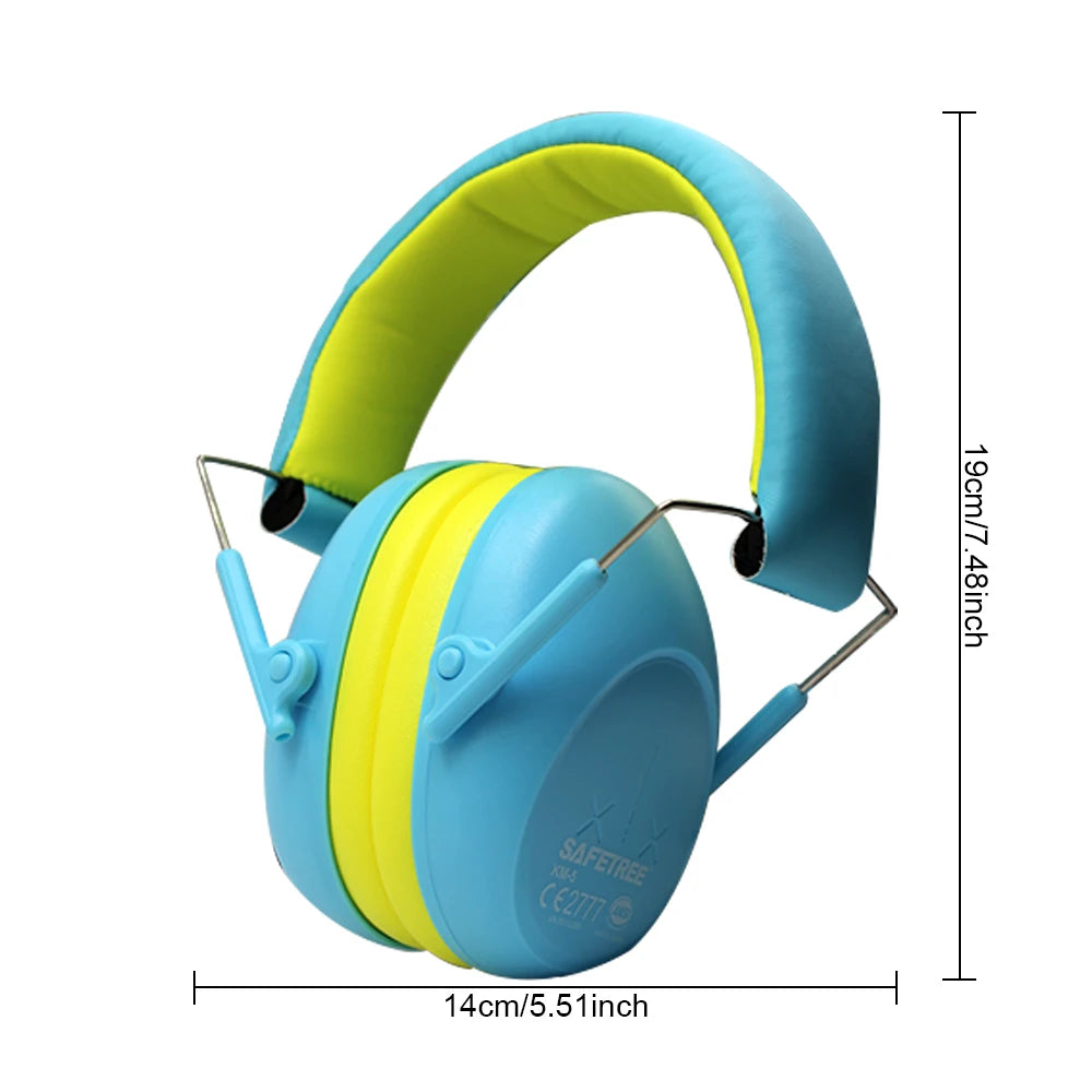 Noise-Reducing Earmuffs for Kids Ear protection Safety Comfortable Adjustable Ear Muffs for Concerts Fireworks