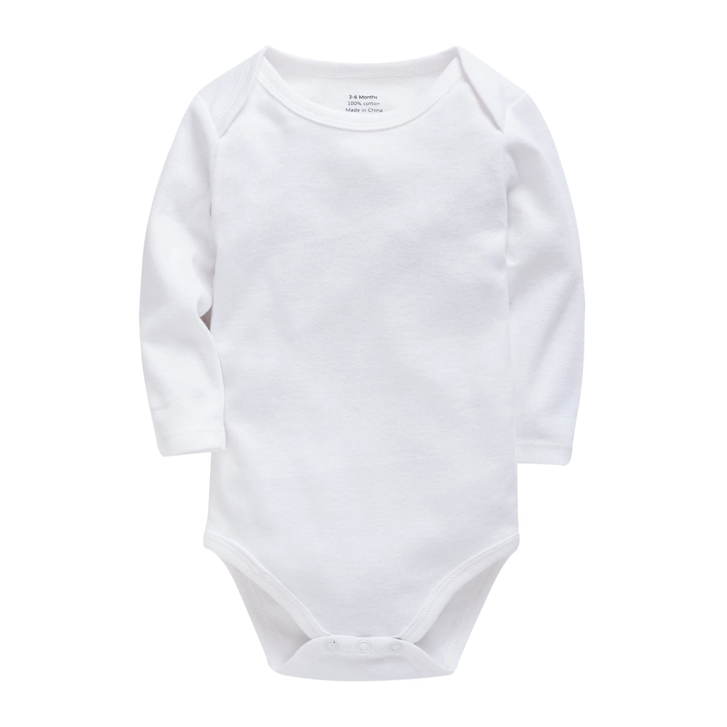 1/3/4/6 Pcs  Baby Clothing Rompers Boys 100% Cotton Plain Bodysuit Girls Blank Muslin Jumpsuit 0-24 Months