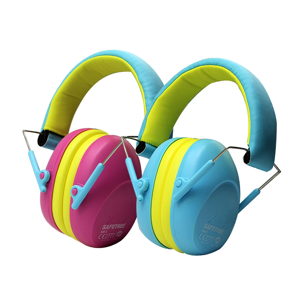 Noise-Reducing Earmuffs for Kids Ear protection Safety Comfortable Adjustable Ear Muffs for Concerts Fireworks