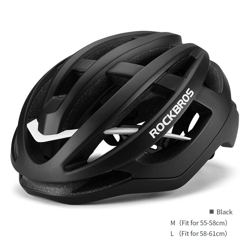 Bicycle Helmet Breathable Ultralight Integrally-Molded Unisex Shockproof Adjustable Road Bike Helmet Cycling Equipment