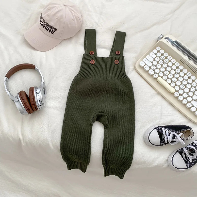 New Autumn Baby Romper Knitted Newborn Girls Jumpsuit Outfit Hooded Toddler Children Clothing Cartoon Bear Ears Knitted Clothing