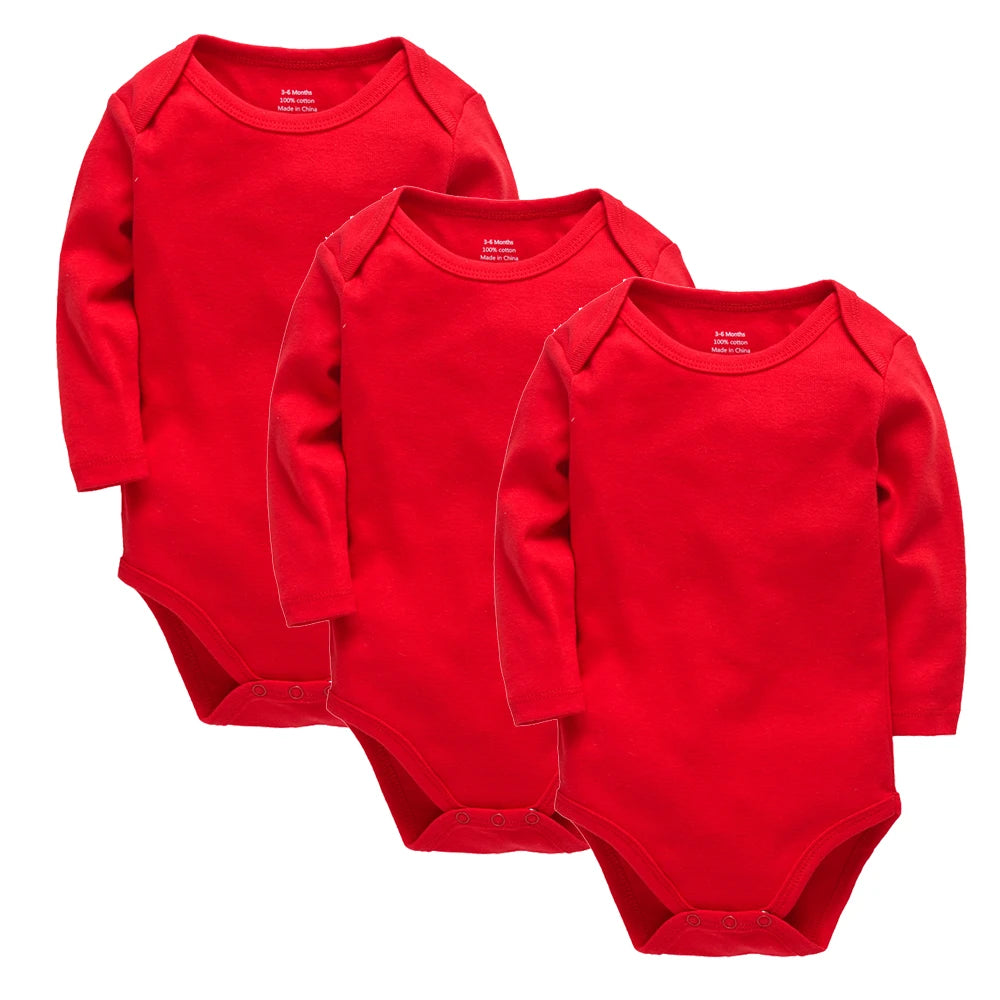 1/3/4/6 Pcs  Baby Clothing Rompers Boys 100% Cotton Plain Bodysuit Girls Blank Muslin Jumpsuit 0-24 Months