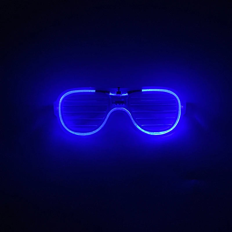 LED Light Up Flash Braid Noodles Headband Party Gift Led Glasses Neon Rave Party Hair Band Cosplay Birthday Glow Party Supplies