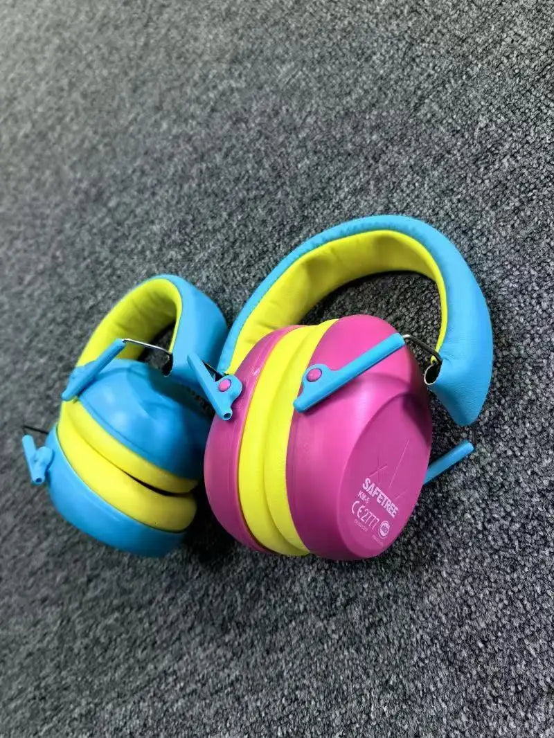 Noise-Reducing Earmuffs for Kids Ear protection Safety Comfortable Adjustable Ear Muffs for Concerts Fireworks