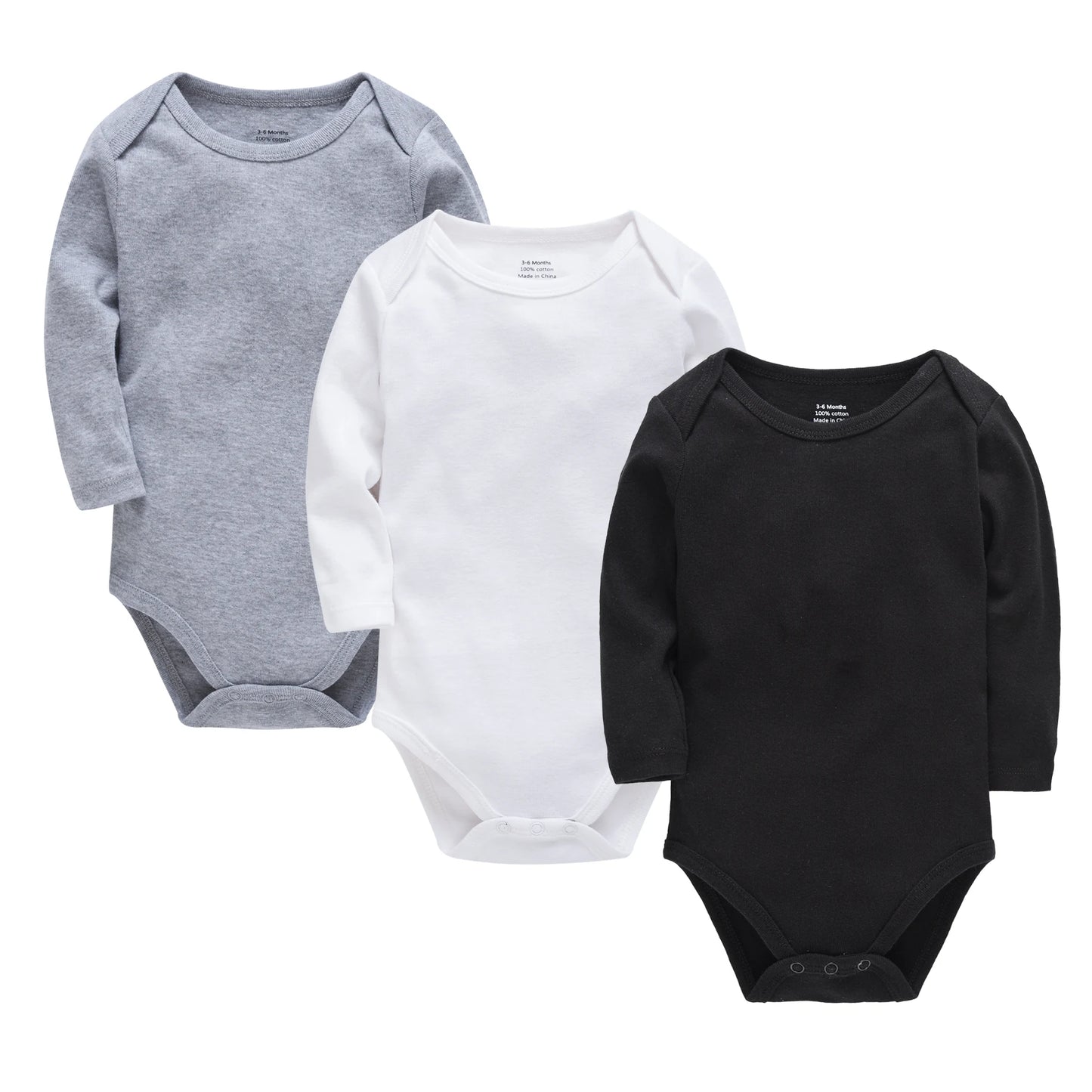 1/3/4/6 Pcs  Baby Clothing Rompers Boys 100% Cotton Plain Bodysuit Girls Blank Muslin Jumpsuit 0-24 Months