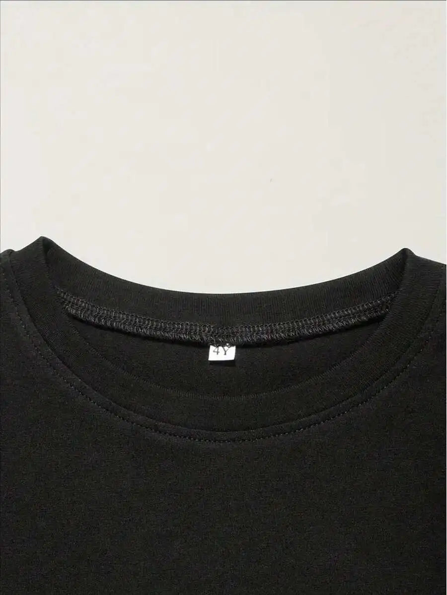 MY DAD - Girls' T-Shirt - Fashionable And Comfortable Round Neck Short Sleeve - Suitable For Summer