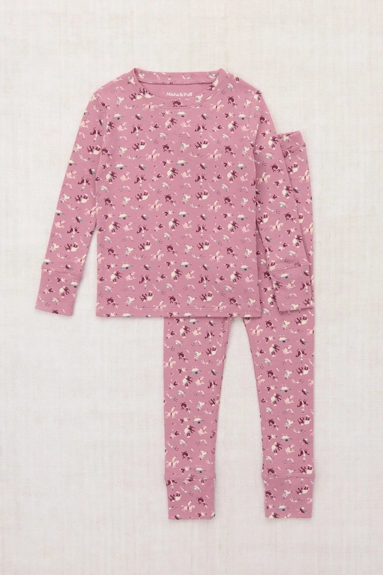 2026 MP Autumn Fall Kids Long Sleeve Tee For Girls Blouse Vintage Style Children T Shirts and Pant Set Boy T-shirt Outwear