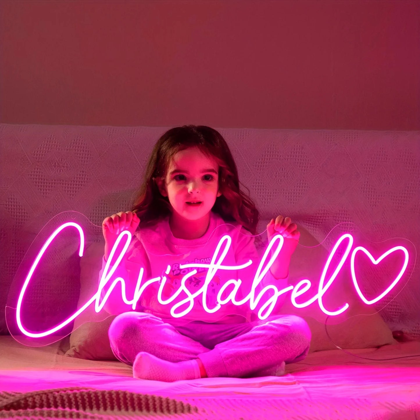 Custom Neon Sign Personalized Name Sign Led Neon Night Light Birthday Gifts Room Bedroom Decoration Wall Wedding LED Neon Lamp