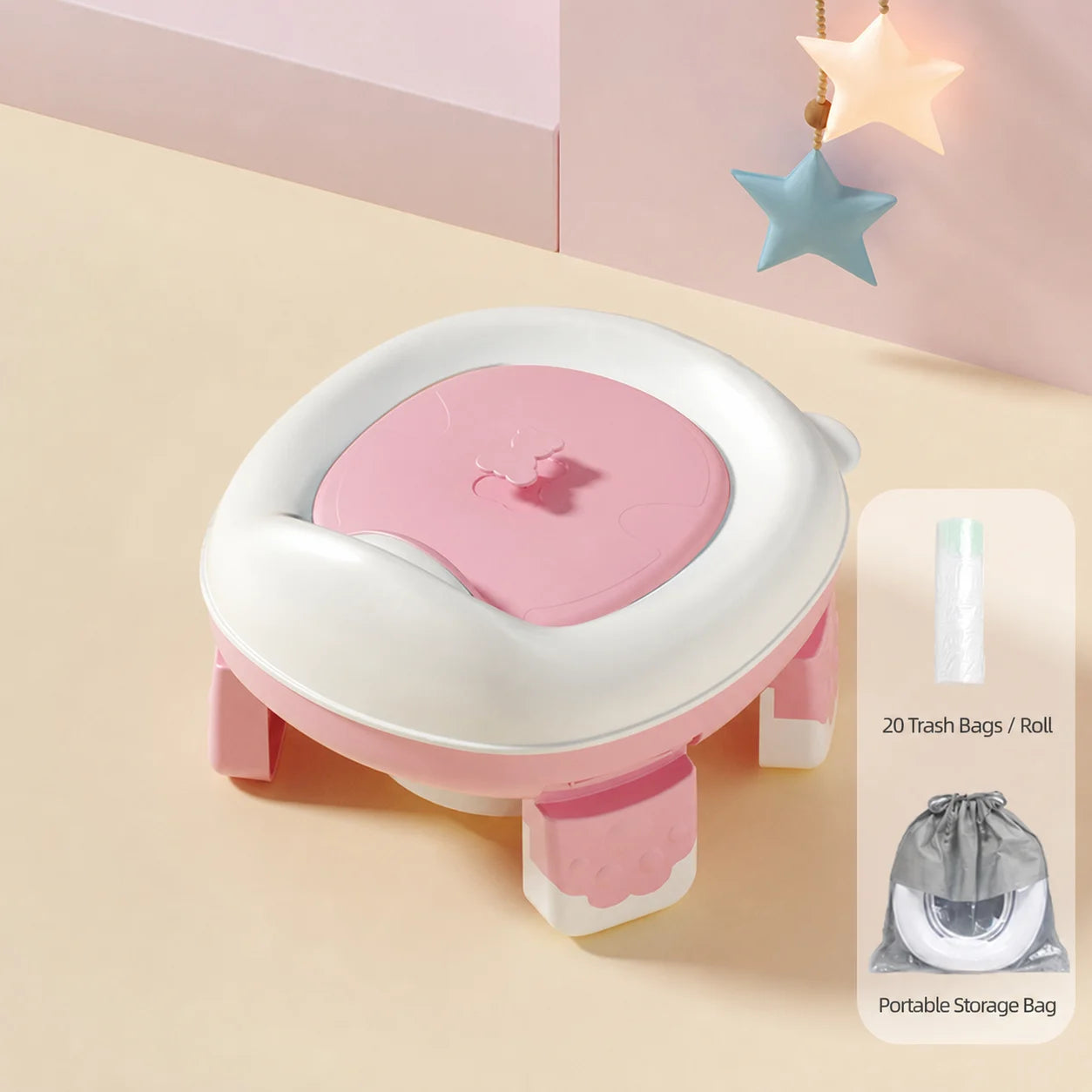 Kids Toilet Seat For Toddler Baby Potty Training Portable Toilet Ring Anti Splash Design Universal Fit Bathroom Seat For Kids