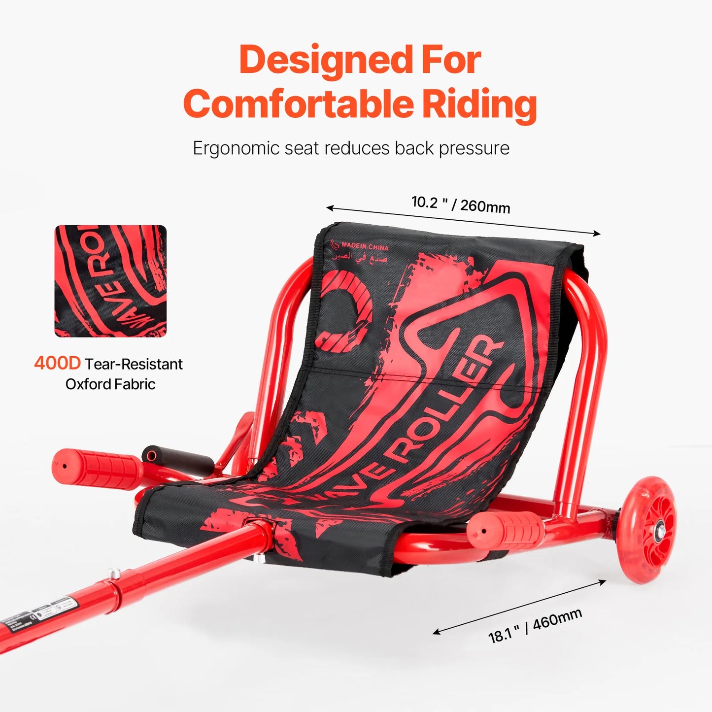132/198lbs Kids Ride on Scooter Swing Side-to-Side Powered by Zig-Zag Motion Drifting Outdoor Sport Toys for Child Gift