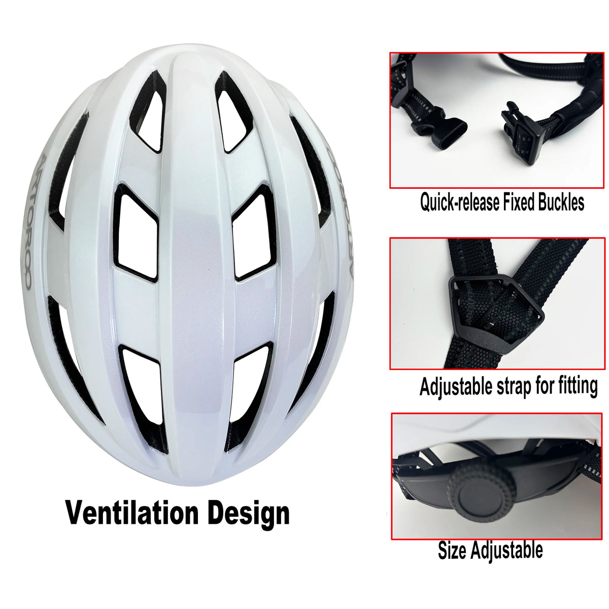 Road Bike Helmet for Adults, Bicycle Helmet Women and Men Cycling for Mountain Bike.