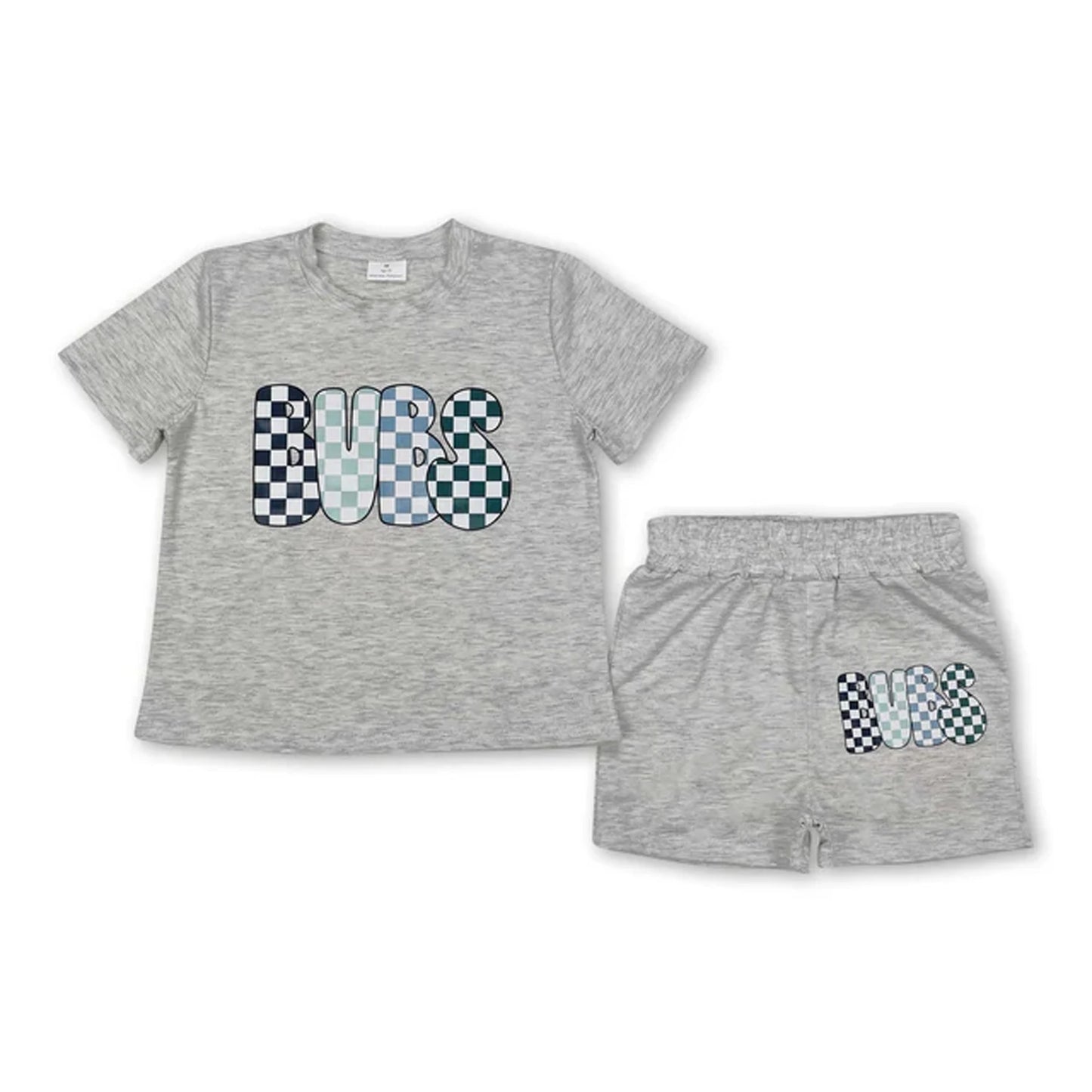 Toddler Boy 2 Piece Summer Outfits Print Short Sleeve T-shirt Elastic Waist Shorts Kids Matching Sets