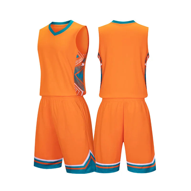 Kid Basketball Jersey Quick-drying Training Uniform Shirts Children Sportswear Kit Boys and Girls Tracksuit Sport Suit Clothes