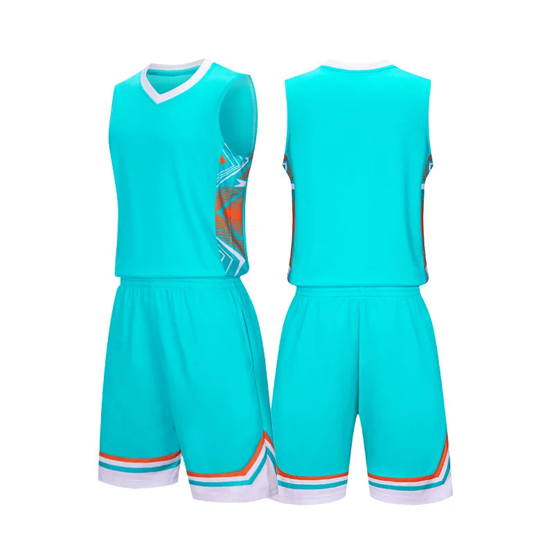 Kid Basketball Jersey Quick-drying Training Uniform Shirts Children Sportswear Kit Boys and Girls Tracksuit Sport Suit Clothes