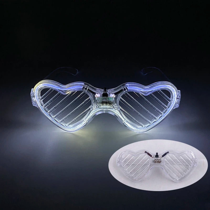 LED Light Up Flash Braid Noodles Headband Party Gift Led Glasses Neon Rave Party Hair Band Cosplay Birthday Glow Party Supplies