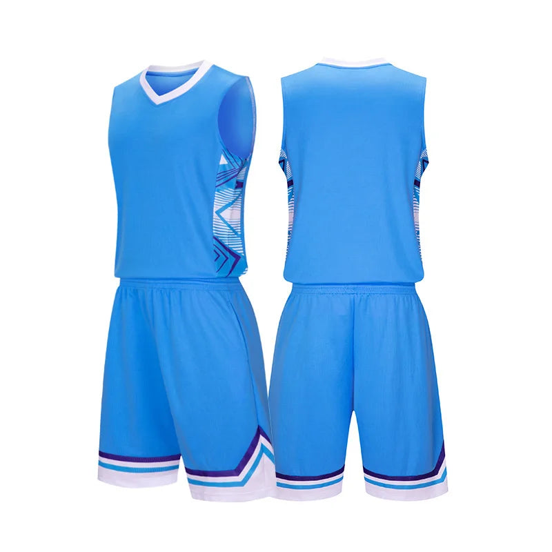 Kid Basketball Jersey Quick-drying Training Uniform Shirts Children Sportswear Kit Boys and Girls Tracksuit Sport Suit Clothes
