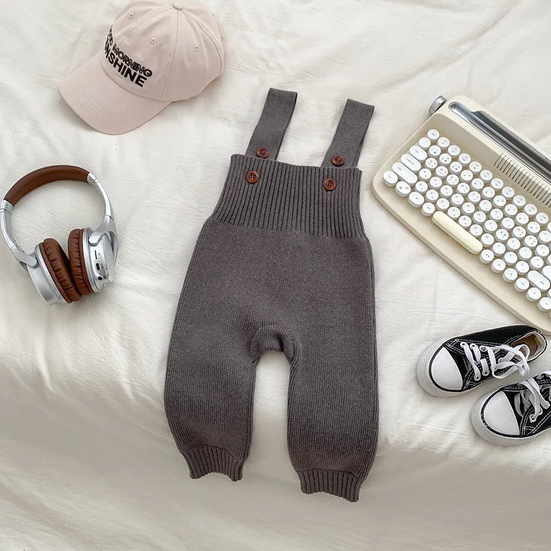 New Autumn Baby Romper Knitted Newborn Girls Jumpsuit Outfit Hooded Toddler Children Clothing Cartoon Bear Ears Knitted Clothing