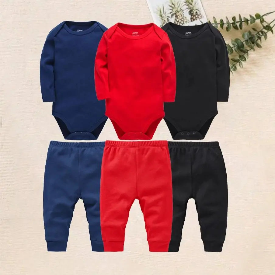 1/3/4/6 Pcs  Baby Clothing Rompers Boys 100% Cotton Plain Bodysuit Girls Blank Muslin Jumpsuit 0-24 Months