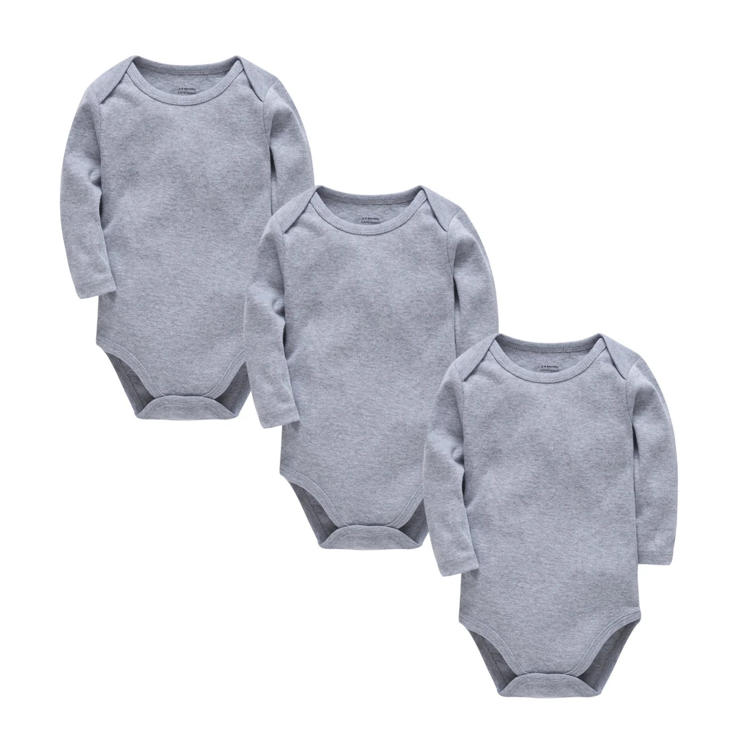 1/3/4/6 Pcs  Baby Clothing Rompers Boys 100% Cotton Plain Bodysuit Girls Blank Muslin Jumpsuit 0-24 Months
