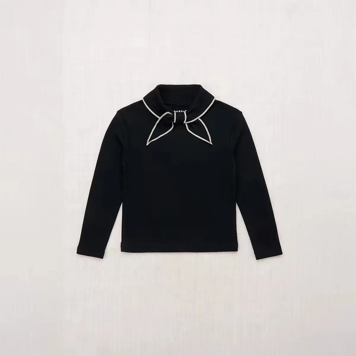 2026 MP Autumn Fall Kids Long Sleeve Tee For Girls Blouse Vintage Style Children T Shirts and Pant Set Boy T-shirt Outwear