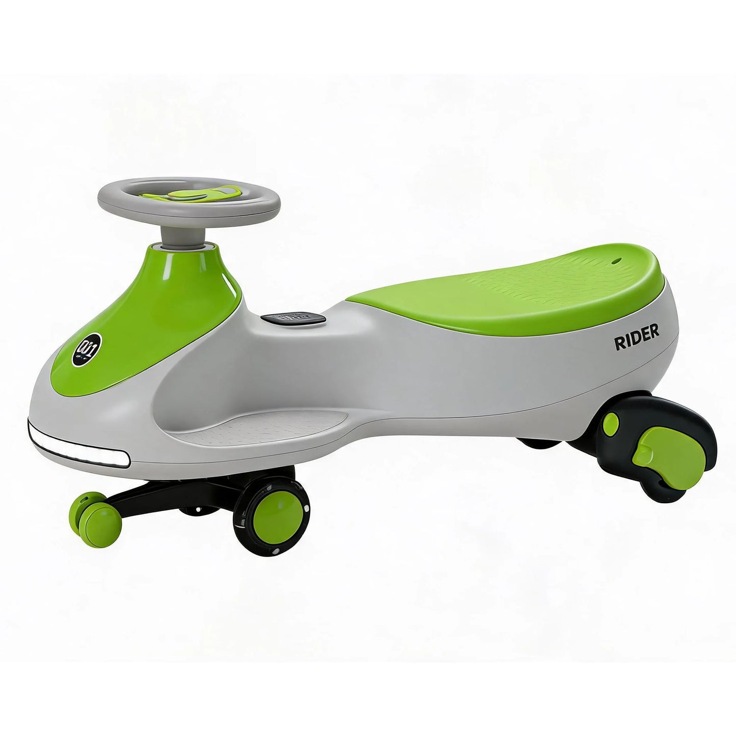 12V 2-in-1 Ride On Electric Wiggle Car for Kids – Pedal & Swing Modes – 360° Steering, Flashing Wheels, Music, Anti-Rollover, Rechargeable, High Weight Capacity – Indoor Outdoor