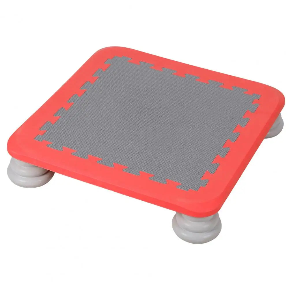 Mini Trampoline for Kids Rebounder Bouncing Board with Non-slip Base Sensory Balance Bounce Jumping Toy Gift for 3-12 Boys Girls