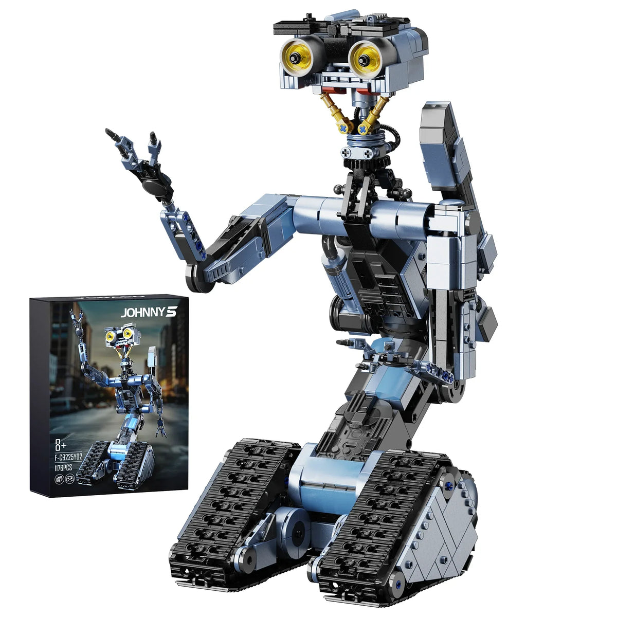 Robot Building Blocks Set Military Robot Model Action Figure Bricks Johnnys Five Building Blocks Toys for Kids Gifts