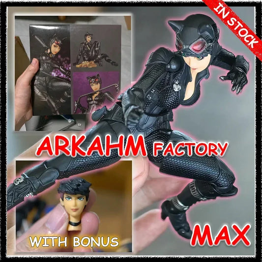 MAX Factory Kaiyodo Revoltech Yamaguchi Catwoman Figuras Ko Model Action Figure Customized Gifts Toys