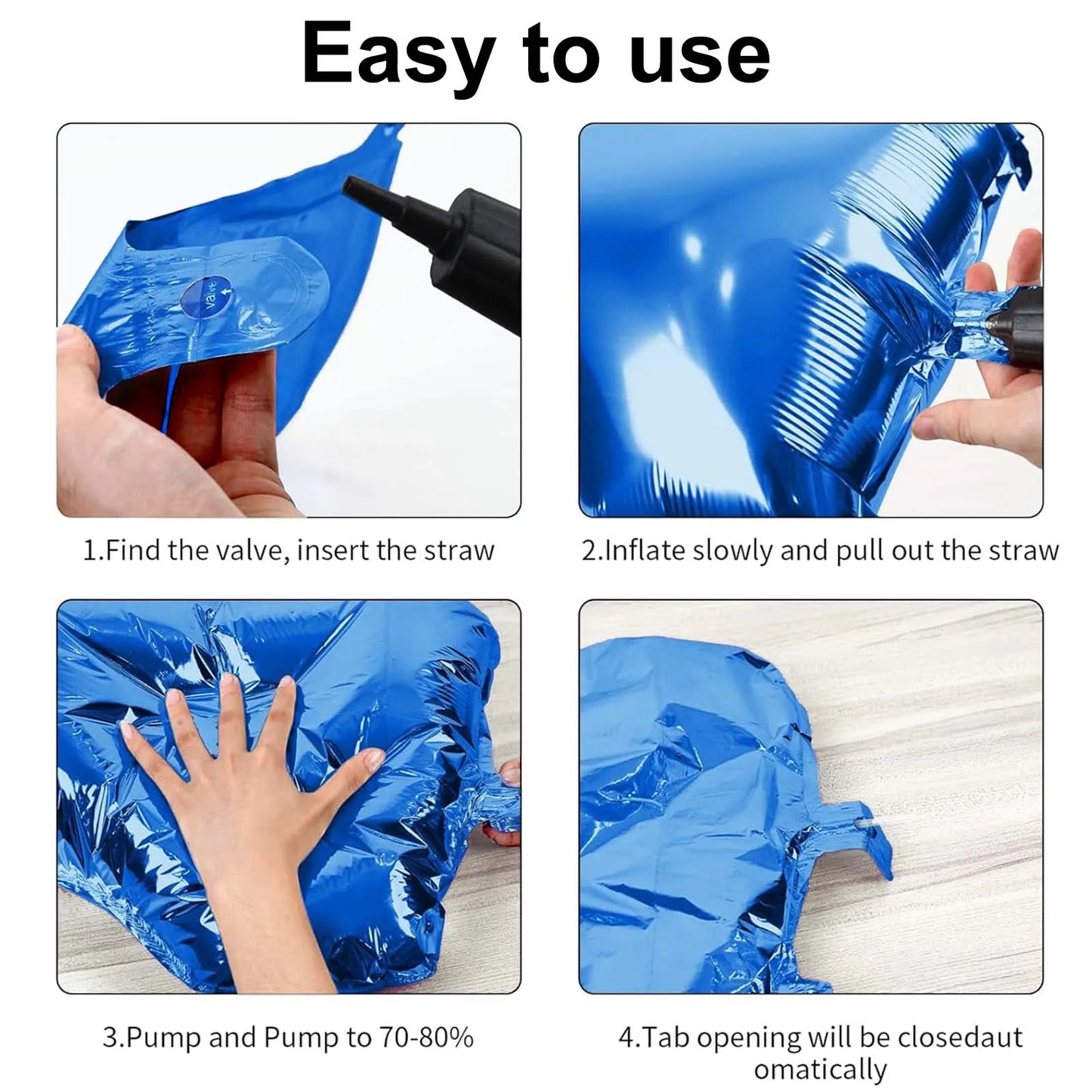 10Pcs Stitch Balloons, Party Decoration Foil Balloon for Party Supplies Birthday