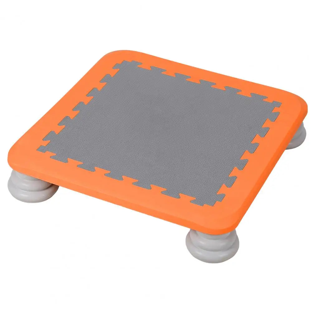 Mini Trampoline for Kids Rebounder Bouncing Board with Non-slip Base Sensory Balance Bounce Jumping Toy Gift for 3-12 Boys Girls