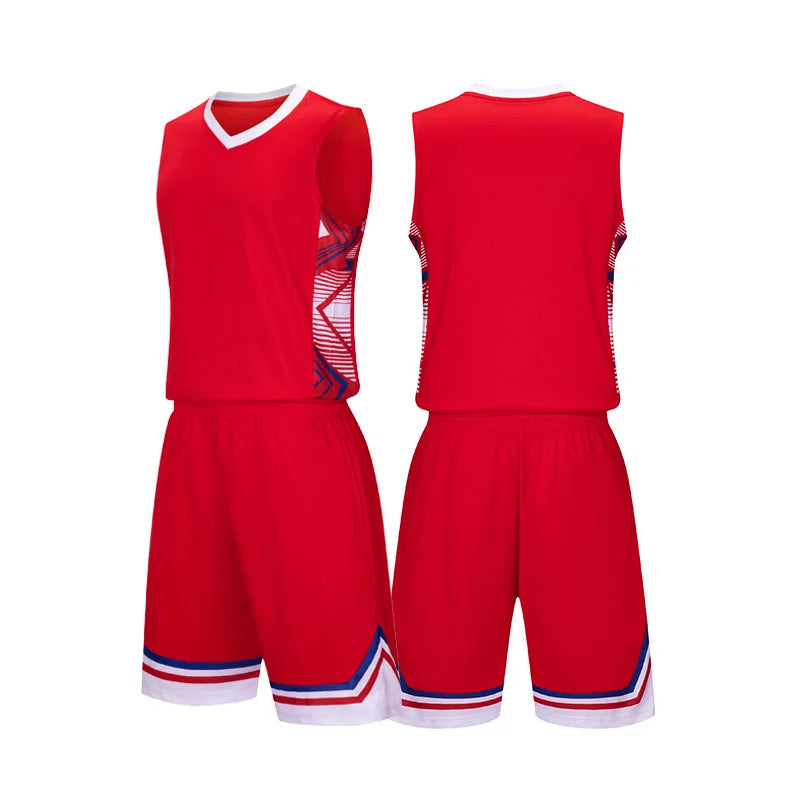 Kid Basketball Jersey Quick-drying Training Uniform Shirts Children Sportswear Kit Boys and Girls Tracksuit Sport Suit Clothes