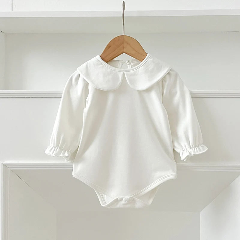 New Autumn Baby Romper Knitted Newborn Girls Jumpsuit Outfit Hooded Toddler Children Clothing Cartoon Bear Ears Knitted Clothing