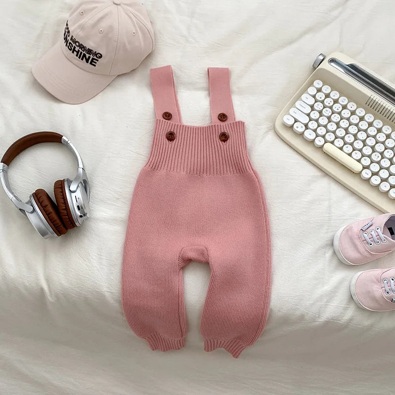 New Autumn Baby Romper Knitted Newborn Girls Jumpsuit Outfit Hooded Toddler Children Clothing Cartoon Bear Ears Knitted Clothing