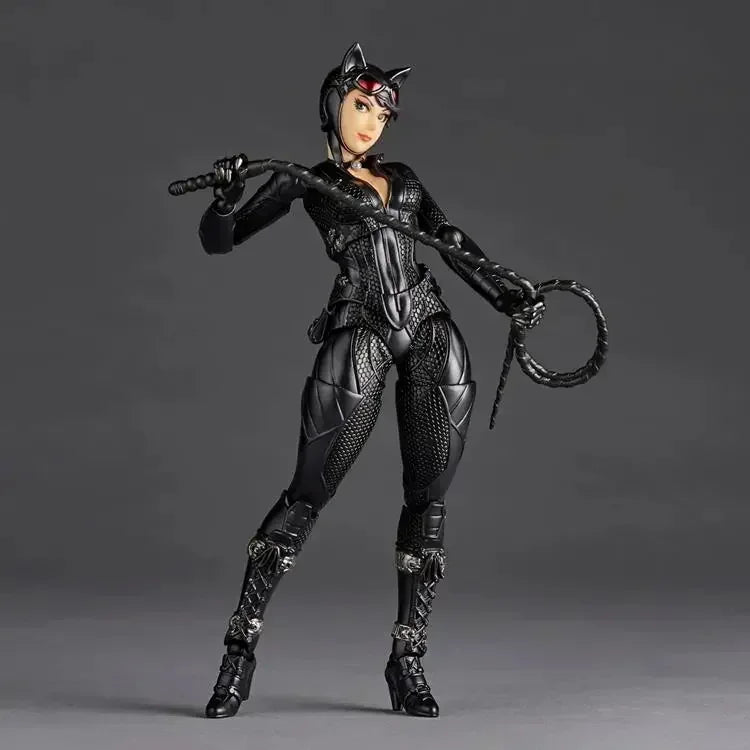 MAX Factory Kaiyodo Revoltech Yamaguchi Catwoman Figuras Ko Model Action Figure Customized Gifts Toys
