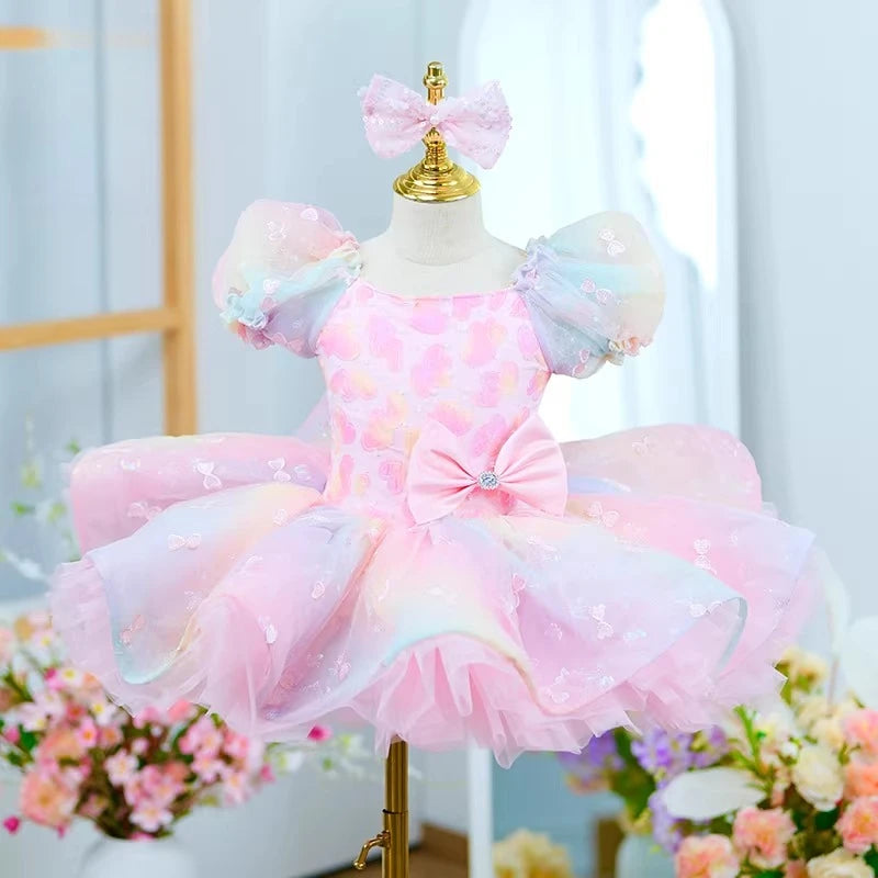 Children's tutu dress kindergarten dance sequins professional tutu kids girls performance costume Ballet Dress