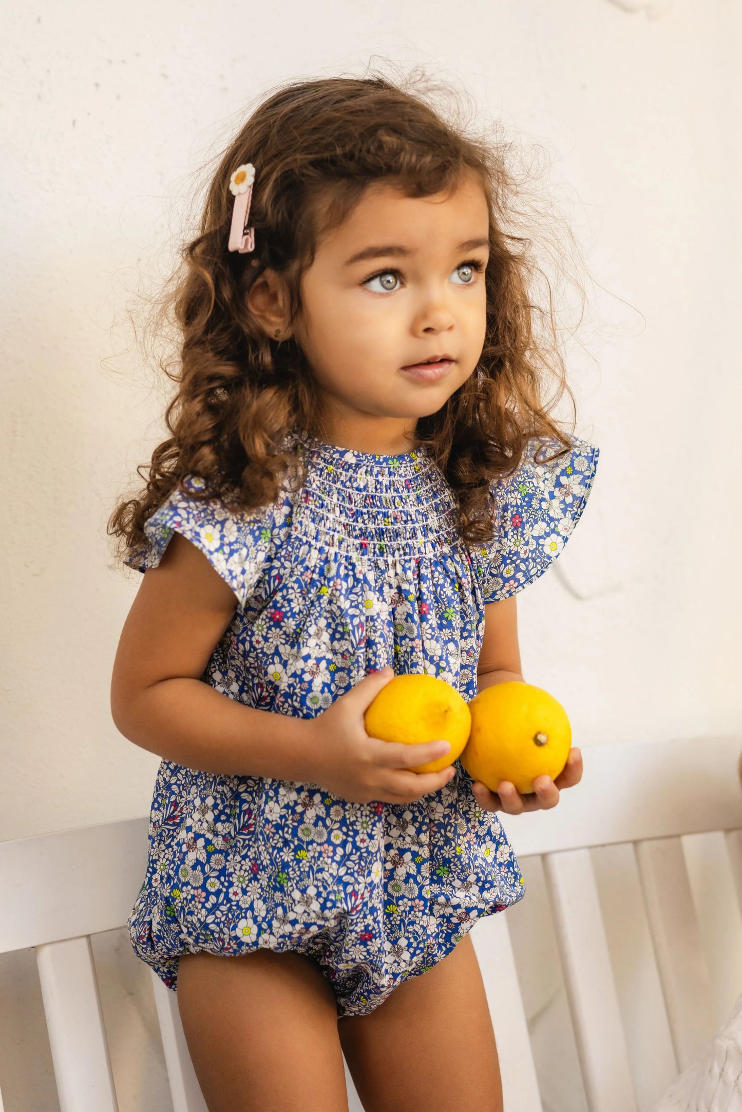 Ali Plus 2026 SS Smocking Floral Collection Brother Sister Matching Clothes Girls Cotton Dress Boys Cotton Knit Clothing