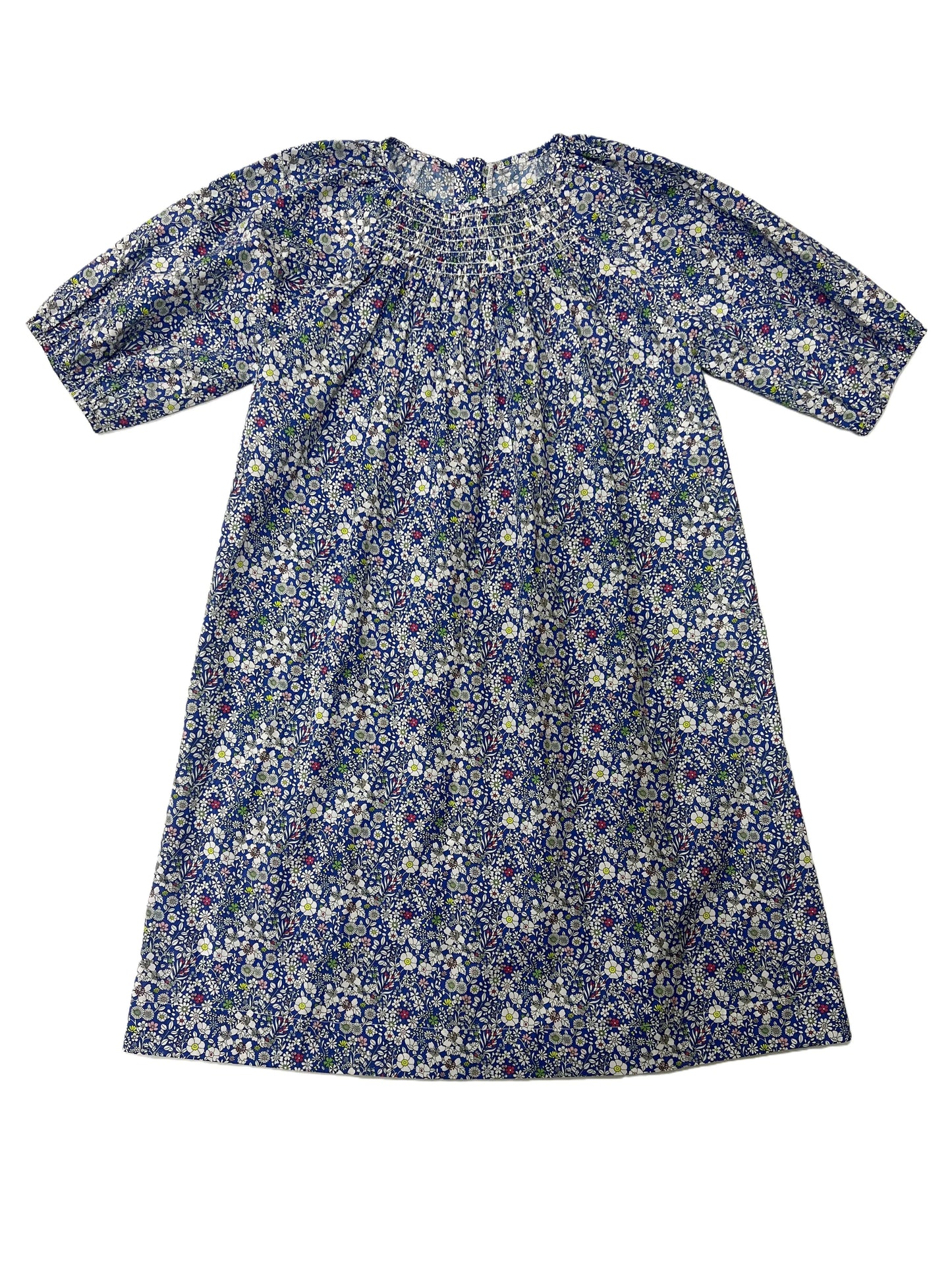 Ali Plus 2026 SS Smocking Floral Collection Brother Sister Matching Clothes Girls Cotton Dress Boys Cotton Knit Clothing