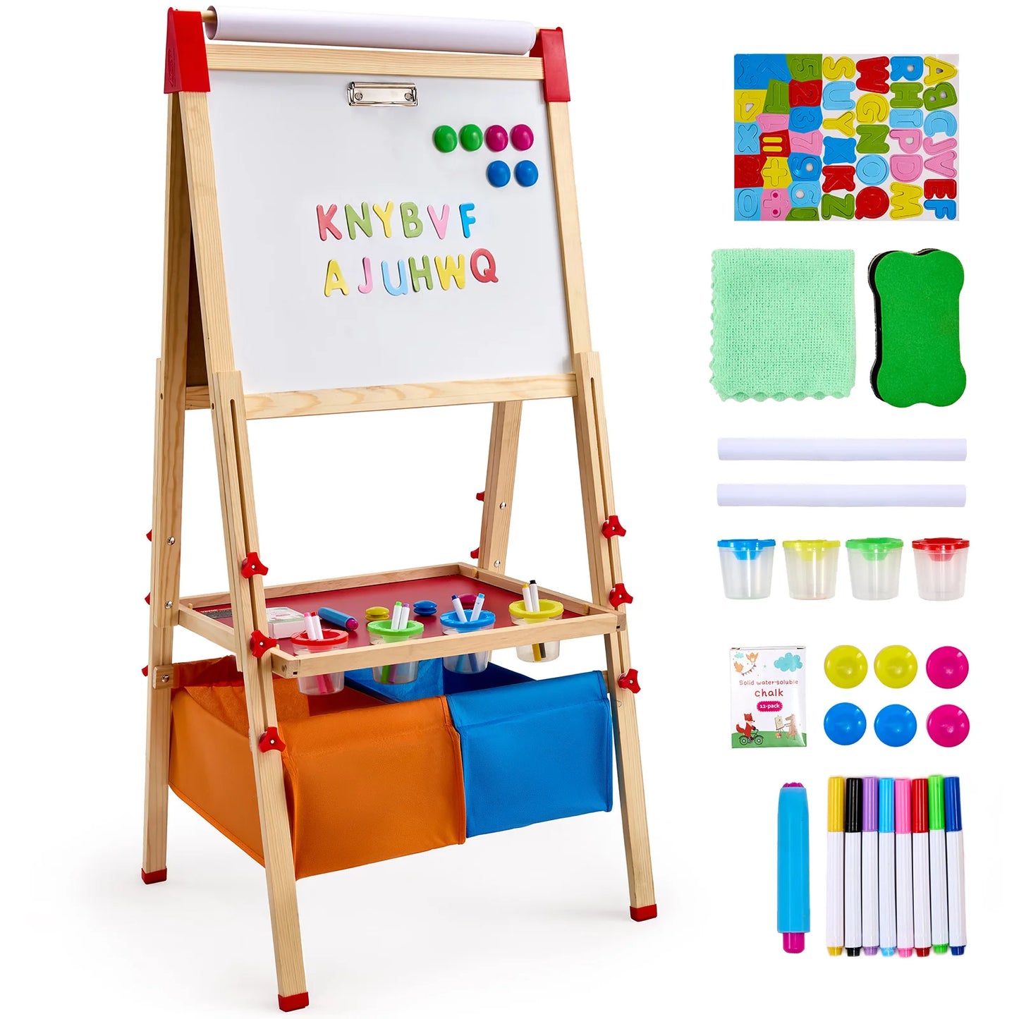 Children Magnetic Drawing Board WordPad Baby Color Graffiti Standing Art Easel Educational Drawing Toys  for Kids Girl