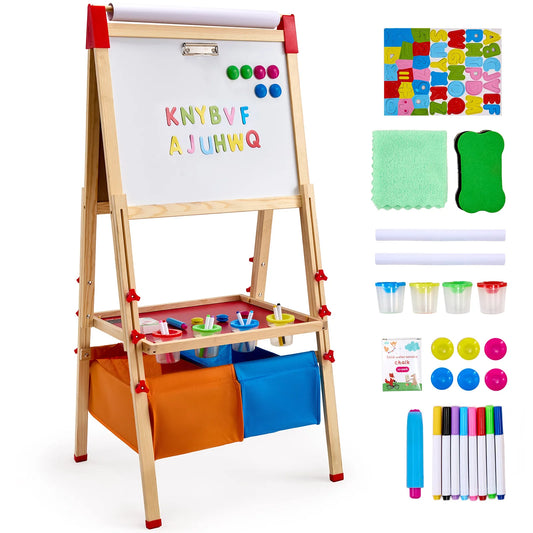 Children Magnetic Drawing Board WordPad Baby Color Graffiti Standing Art Easel Educational Drawing Toys  for Kids Girl
