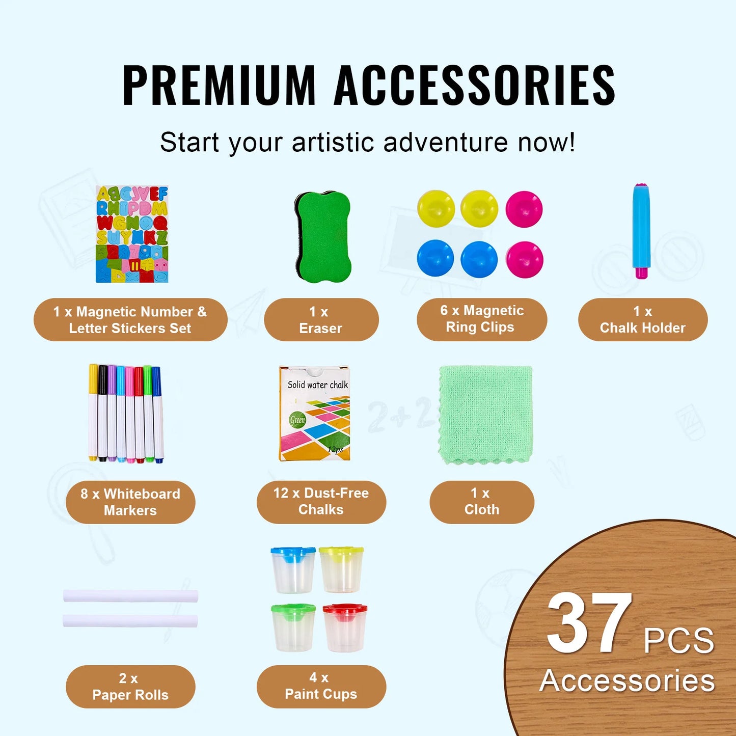 Children Magnetic Drawing Board WordPad Baby Color Graffiti Standing Art Easel Educational Drawing Toys  for Kids Girl