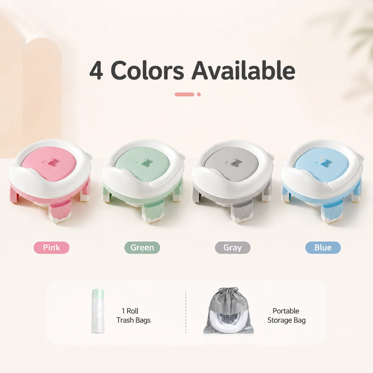 Kids Toilet Seat For Toddler Baby Potty Training Portable Toilet Ring Anti Splash Design Universal Fit Bathroom Seat For Kids