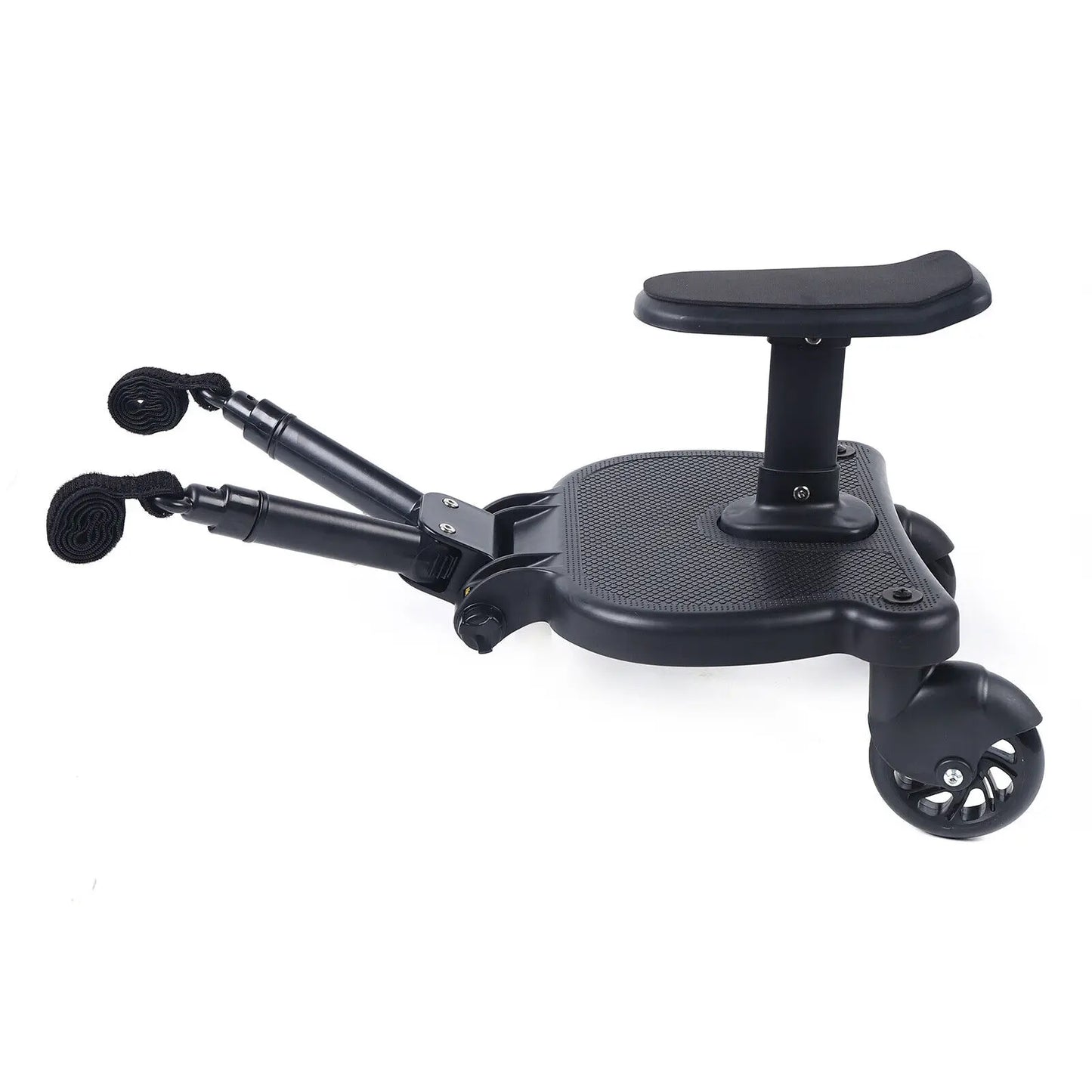 Sit and Stand Stroller, 2-in-1 Universal Stroller Board with Comfortable Cushion Flexible Adjustment Holds Children
