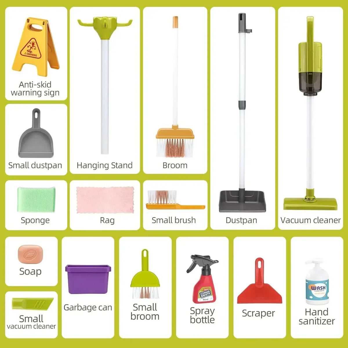Children Housekeeping Set Home Cleaning Games Electric Vacuum Cleaner housework Girl Role Pretend Play House Toys Girls Kids