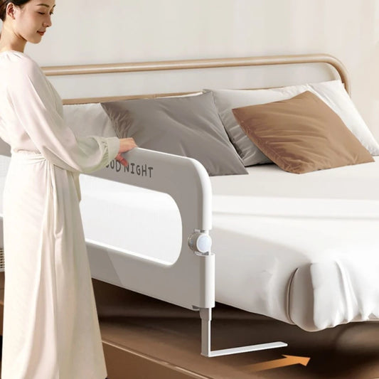 Bed Guard Rail for Toddlers Adjustable Folding Up Portable Bed RailingToddler Bed Rails Guard for Twin Queen King Full Size Beds