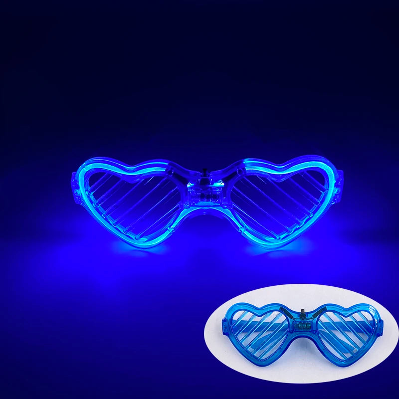 LED Light Up Flash Braid Noodles Headband Party Gift Led Glasses Neon Rave Party Hair Band Cosplay Birthday Glow Party Supplies