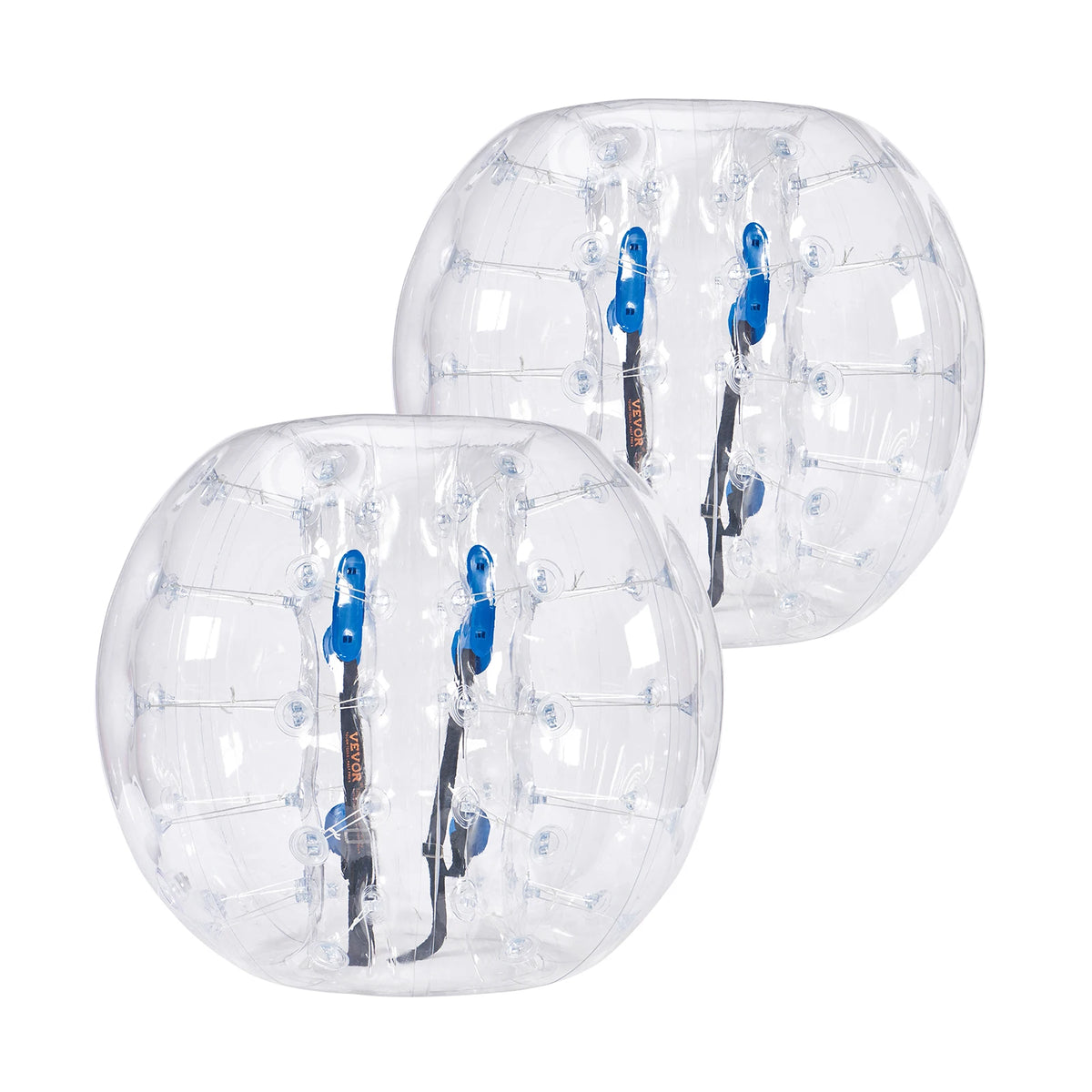 4FT/1.2M Inflatable Bumper Ball 1/2PCS Body Sumo Zorb Balls for Teen & Adult 0.8mm PVC Bubble Balls Bumper Bopper Toys