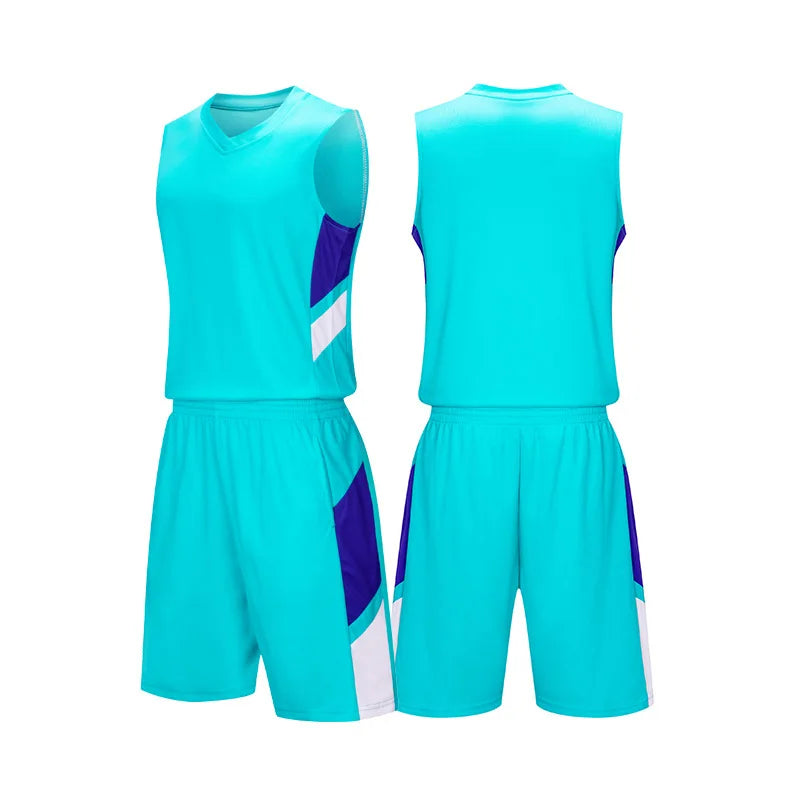 Kid Basketball Jersey Quick-drying Training Uniform Shirts Children Sportswear Kit Boys and Girls Tracksuit Sport Suit Clothes
