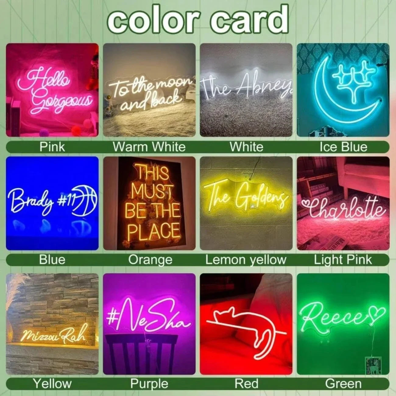 Custom Neon Sign Personalized Name Sign Led Neon Night Light Birthday Gifts Room Bedroom Decoration Wall Wedding LED Neon Lamp